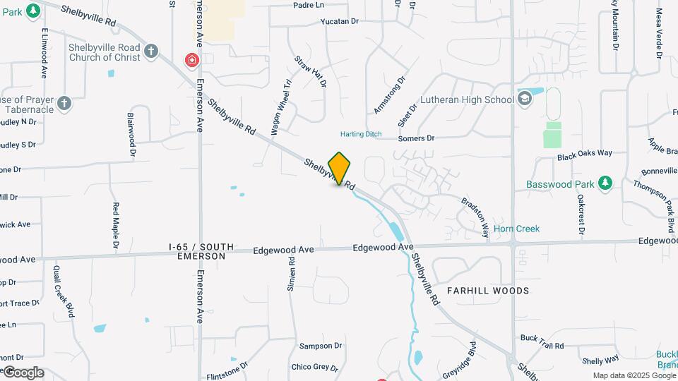 5433 Shelbyville Rd Map and Location Details