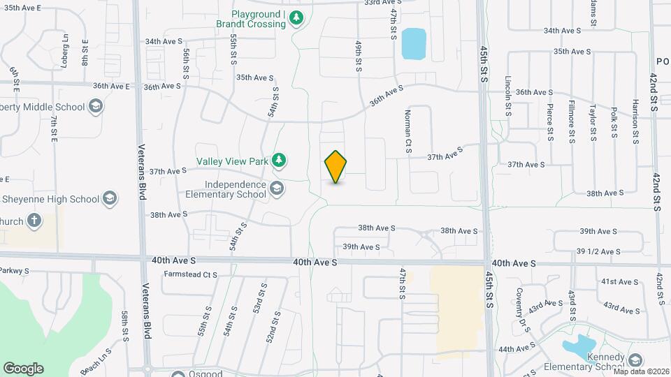 Independence Townhomes Map and Location Details