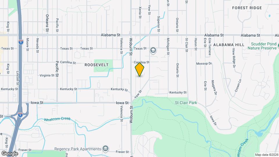 2141 Xenia St Map and Location Details