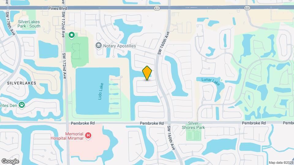 16290 SW 9th St Map and Location Details