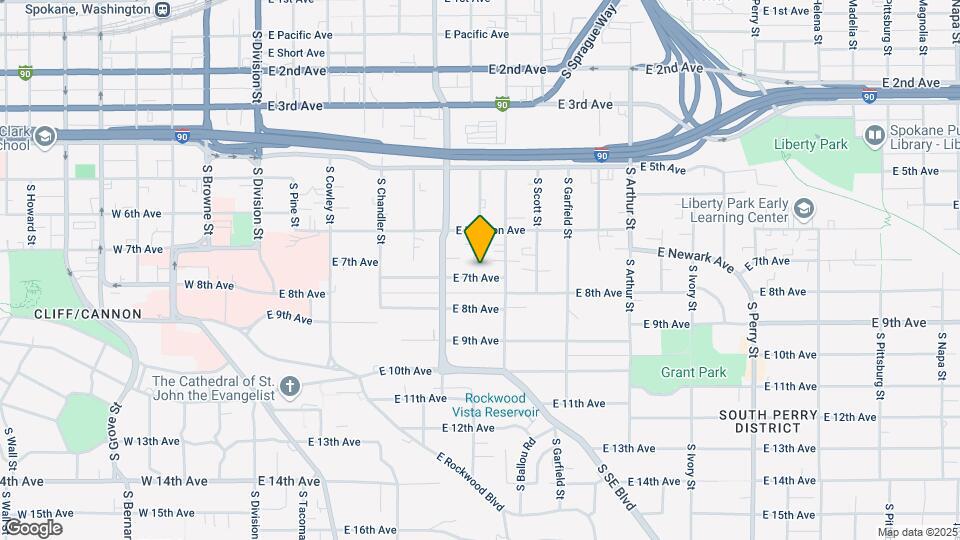 609 E 7th Ave Mapa y Detalles de la Ubicación