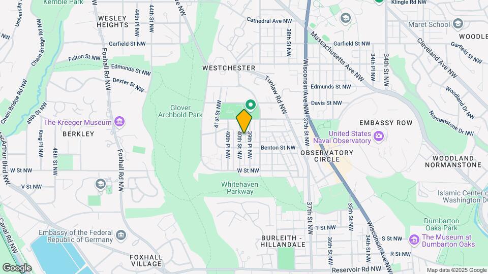 2323 40th St NW Map and Location Details