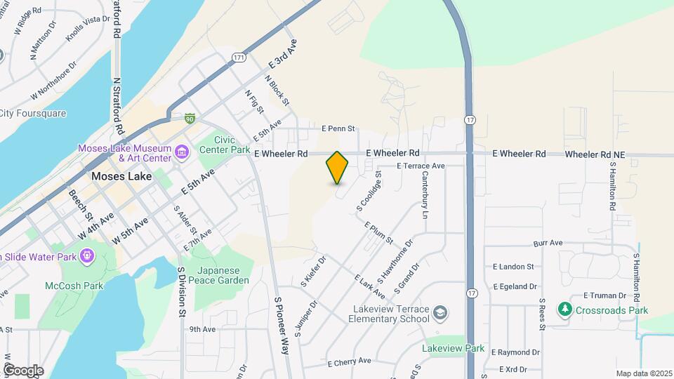 533 S Dorsing St Map and Location Details