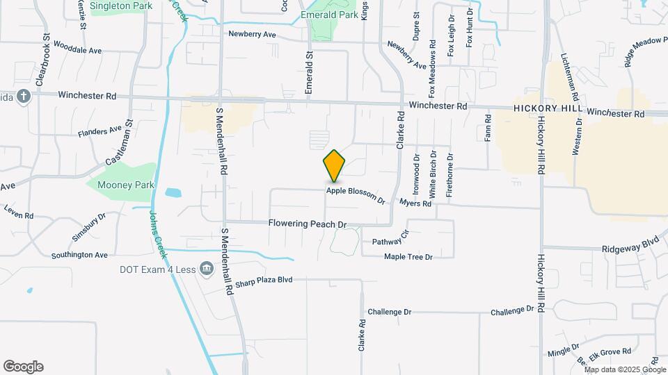 5528 Apple Blossom Dr Map and Location Details