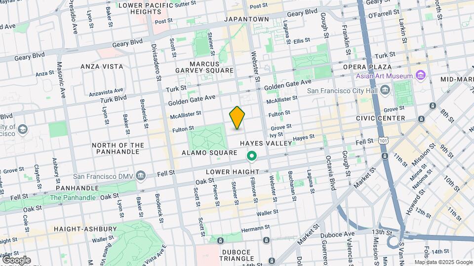 926 Grove St Map and Location Details