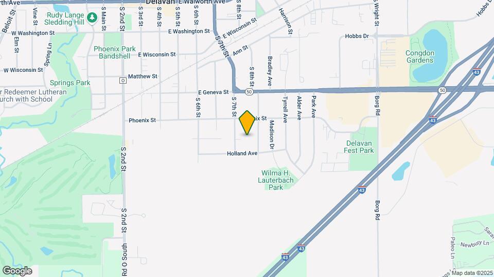 Bowers Boulevard Townhomes Mapa y Detalles de la Ubicación
