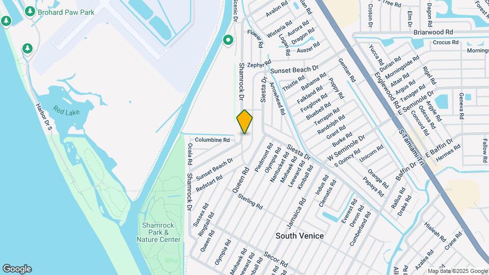 3126 Shamrock Dr Map and Location Details