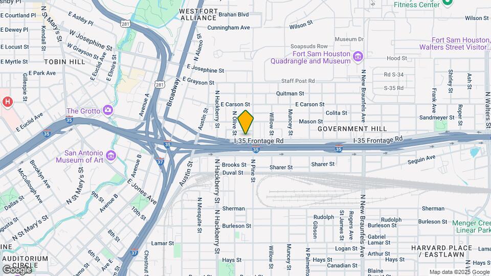 1623 N Interstate 35 Mapa y Detalles de la Ubicación
