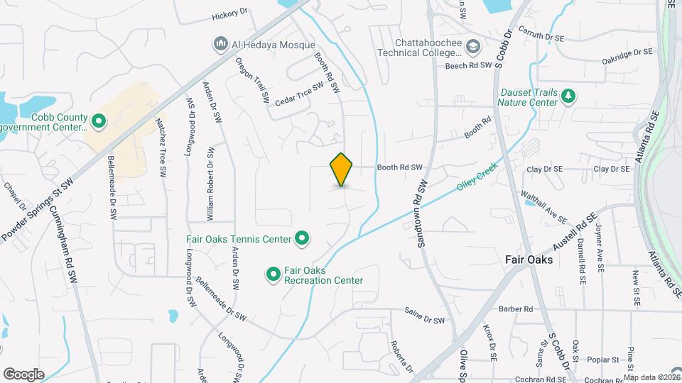 341 W Post Oak Crossing SW Map and Location Details