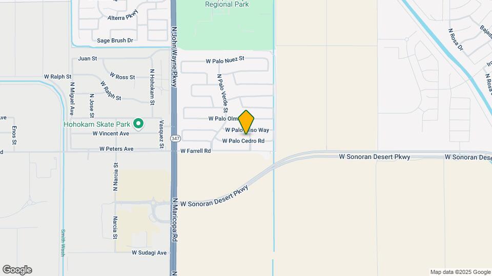 44124 W Palo Cedro Rd Map and Location Details