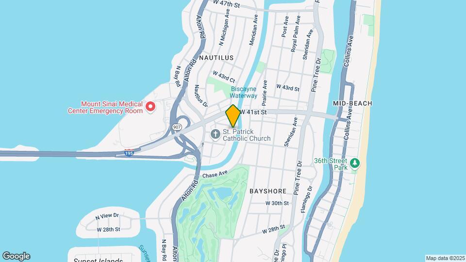3921 N Meridian Ave Mapa y Detalles de la Ubicación