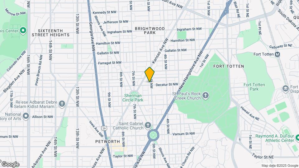 503 Decatur St NW Map and Location Details