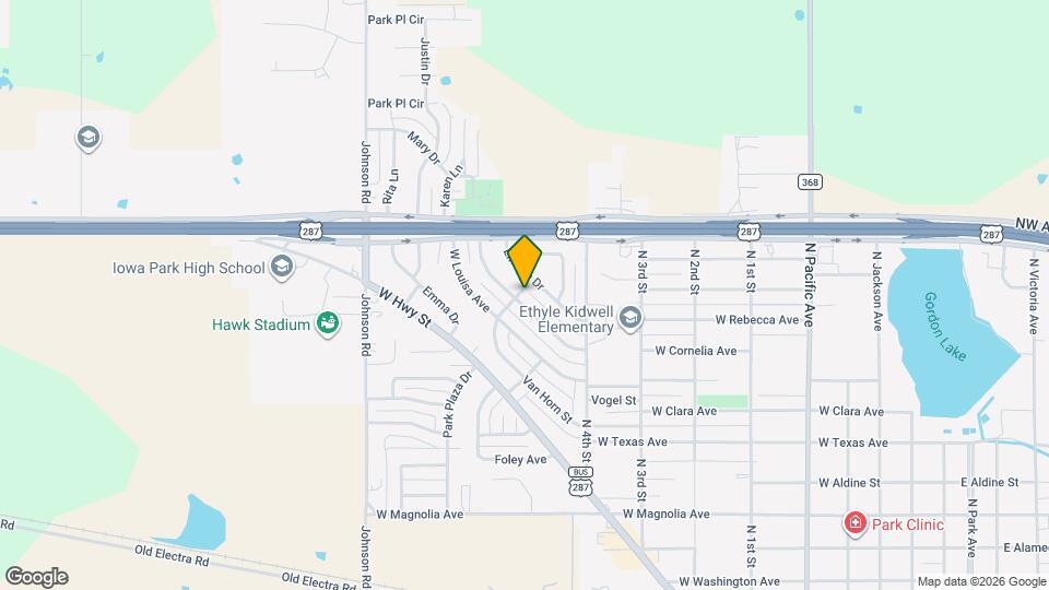 1020 W Cornelia Ave Map and Location Details