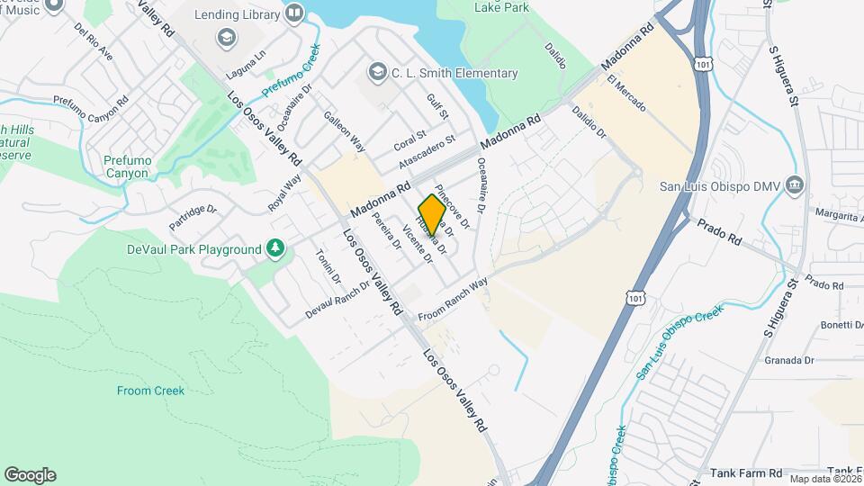 1855 Huasna Dr Map and Location Details
