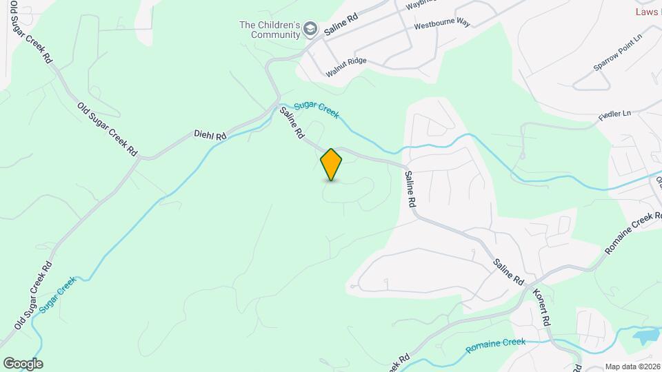 2668 Winding Valley Dr Mapa y Detalles de la Ubicación