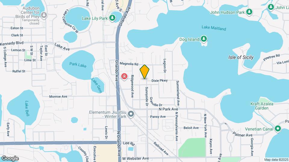 1621 Sunnyside Dr Map and Location Details