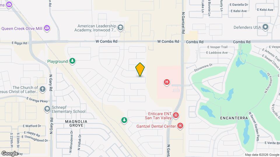 337 W Glacier Bay Dr Map and Location Details