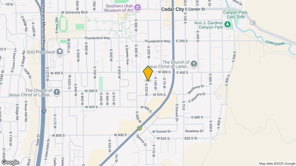 463 S 225 W Map and Location Details