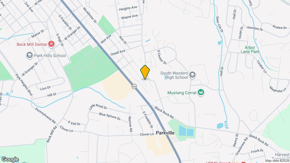 862 McAllister St Map and Location Details