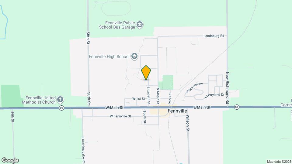 411 Elizabeth St Mapa y Detalles de la Ubicación