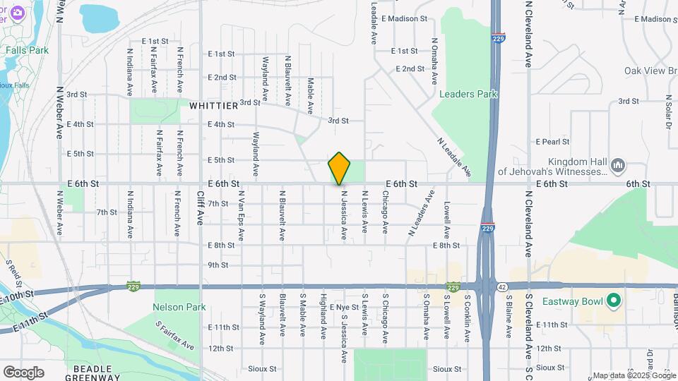 409 N Jessica Ave Map and Location Details