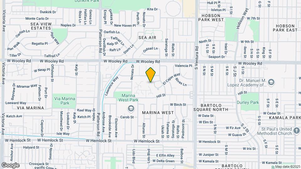 2037 Miramar Walk Map and Location Details