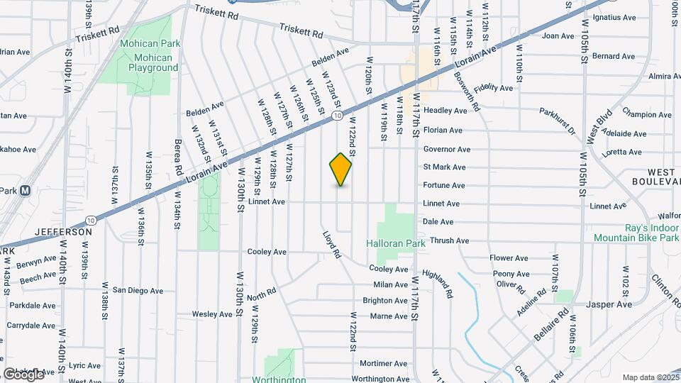3521 W 123rd St Mapa y Detalles de la Ubicación
