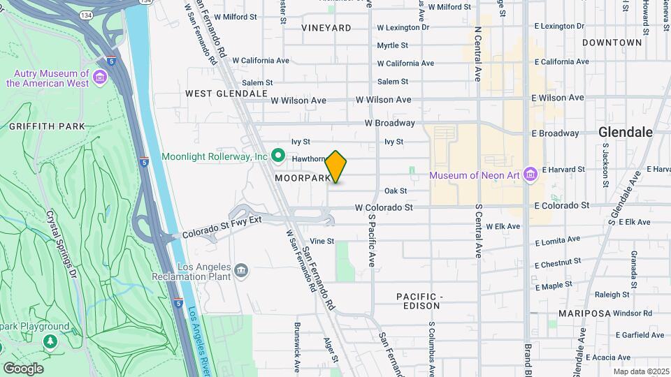 559 Oak St Mapa y Detalles de la Ubicación