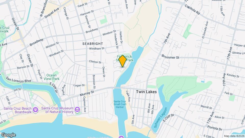 102 Frederick St Map and Location Details