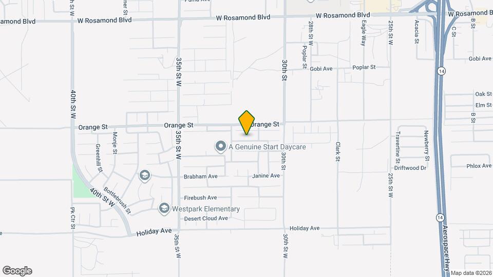3131 Perdot Ln Map and Location Details