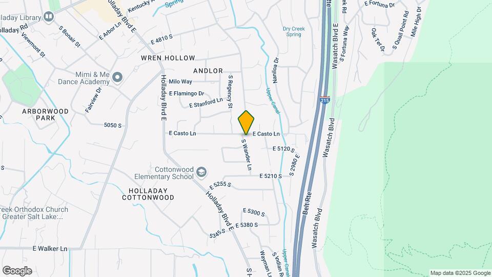 5075 S Wander Ln Map and Location Details