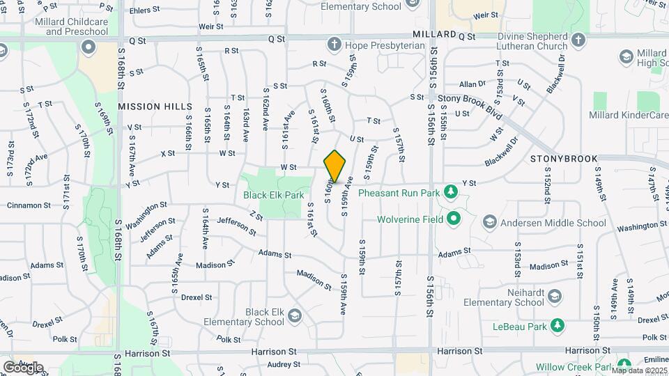 5903 S 160th St Map and Location Details