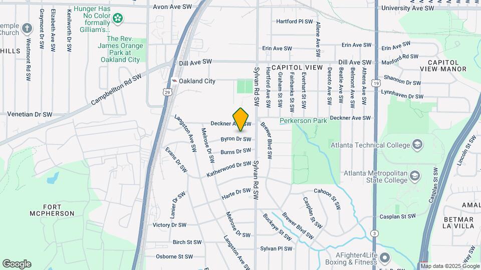 955 Byron Dr SW Map and Location Details