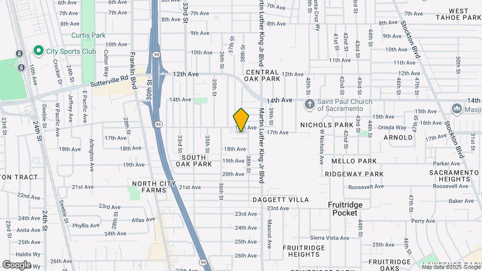 3725 17th Ave Mapa y Detalles de la Ubicación