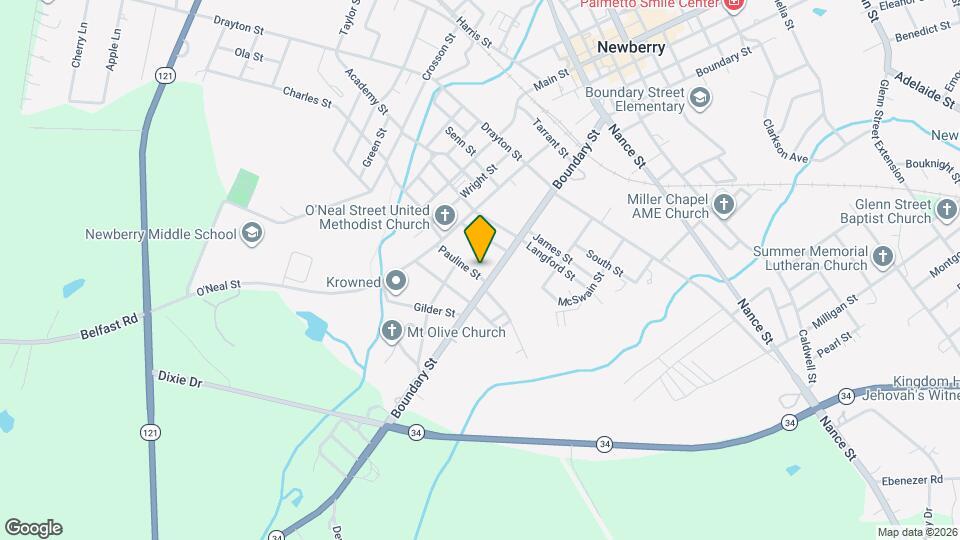 812 Pauline St Mapa y Detalles de la Ubicación