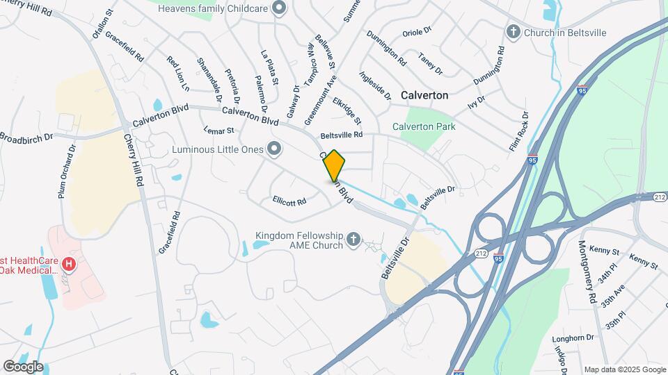 3123 Calverton Blvd Map and Location Details