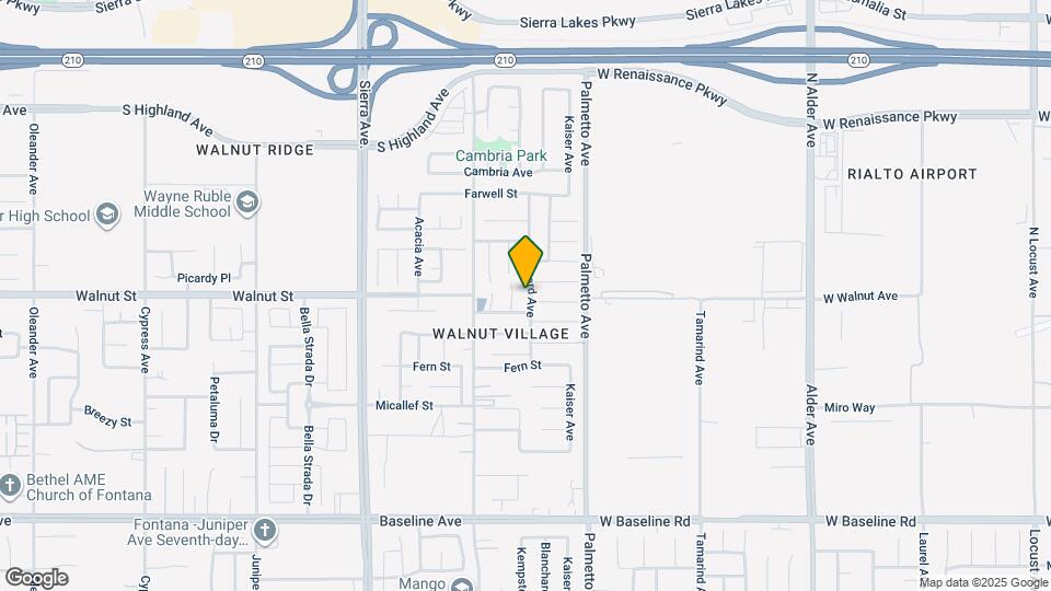 6902 Blanchard Ave Map and Location Details