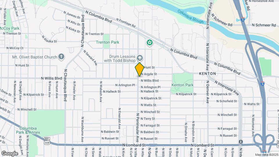 8414 N Peninsular Ave Map and Location Details