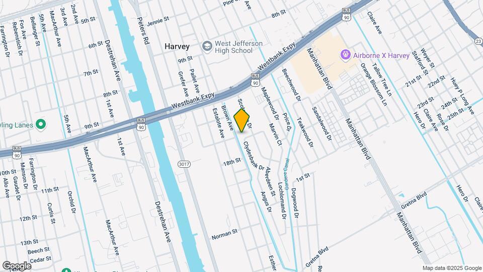 2216 Glasgow Dr Mapa y Detalles de la Ubicación