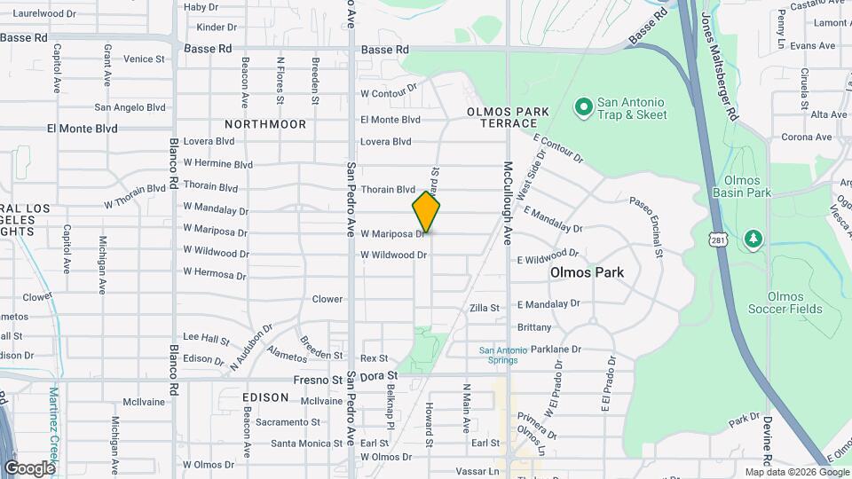 4715 Howard St Map and Location Details