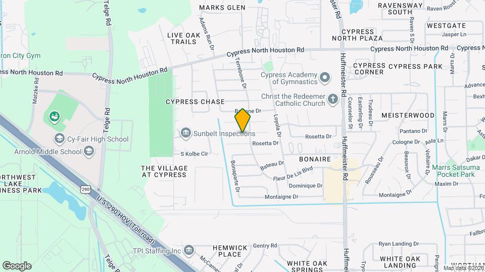 14211 Sylvia Dr Map and Location Details