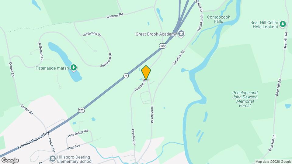 38 Old Henniker Rd Map and Location Details