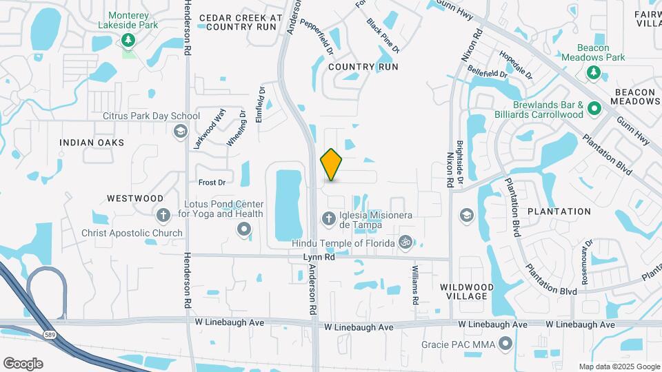 5803 Taywood Dr Map and Location Details