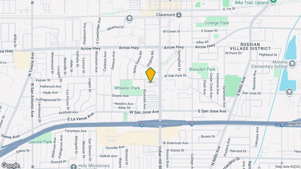 450 Vista Dr Map and Location Details