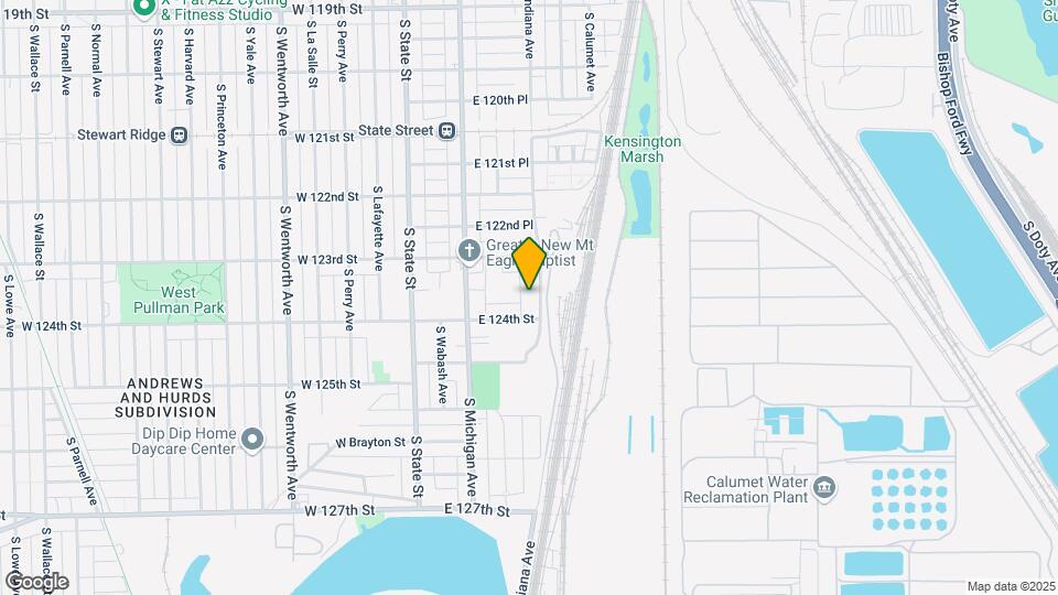 12340 S Indiana Ave Map and Location Details