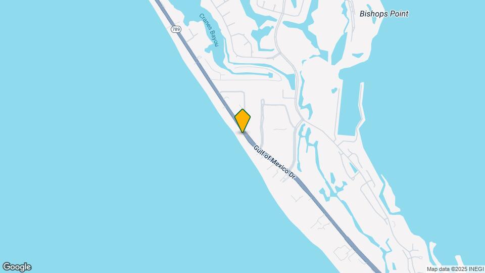 2823 Gulf of Mexico Dr Mapa y Detalles de la Ubicación