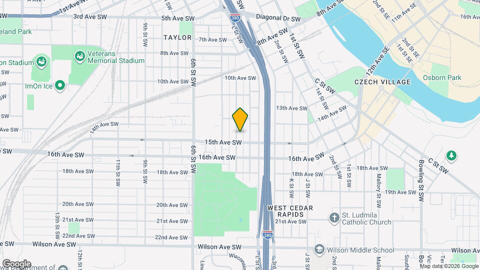 1437 N St SW, Unit N St Map and Location Details