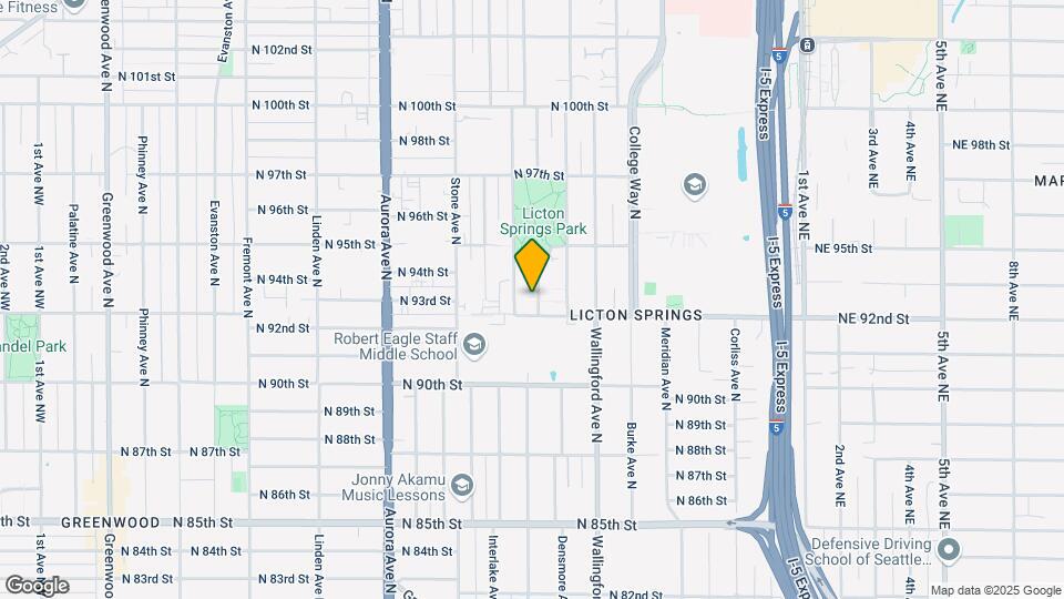 9211 Woodlawn Ave N Mapa y Detalles de la Ubicación