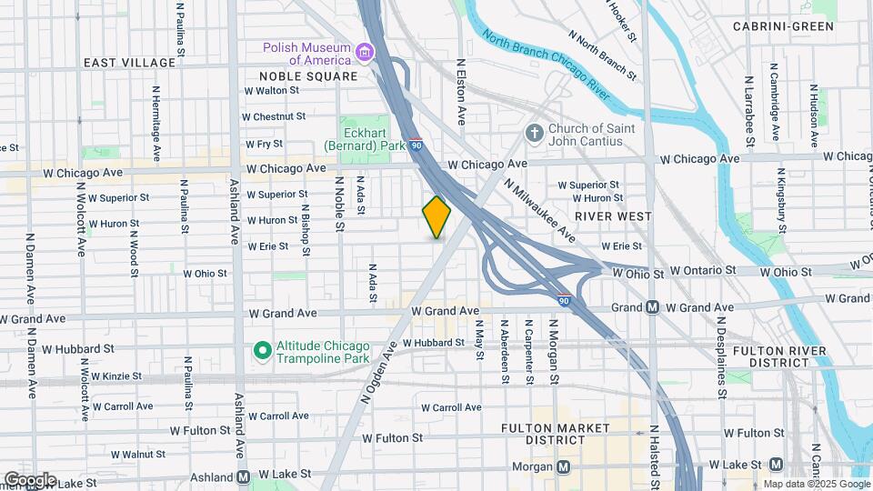 636-638 N Racine Ave Mapa y Detalles de la Ubicación