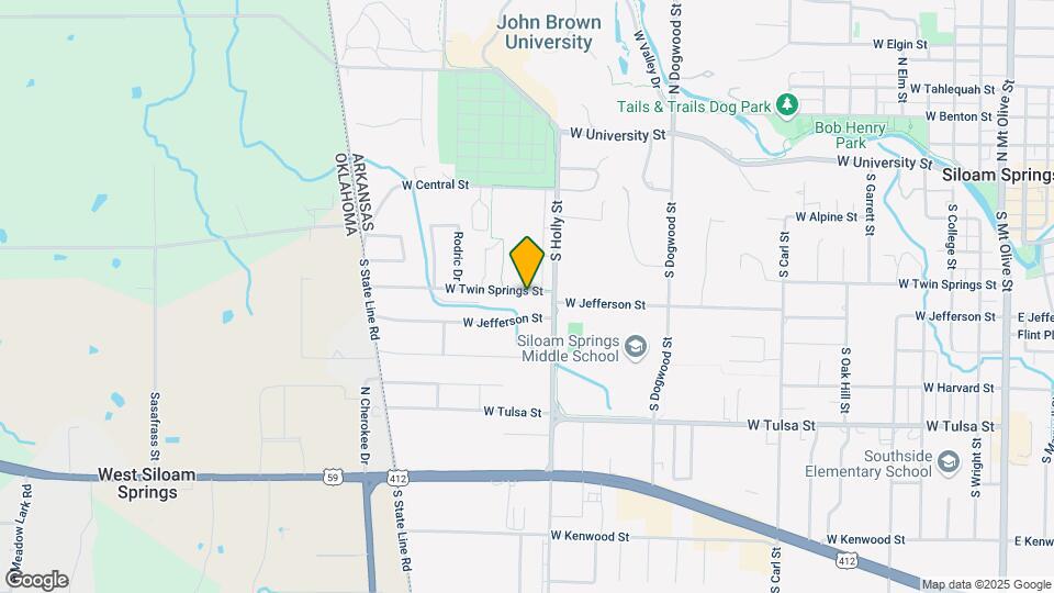 1810 W Twin Springs St Map and Location Details